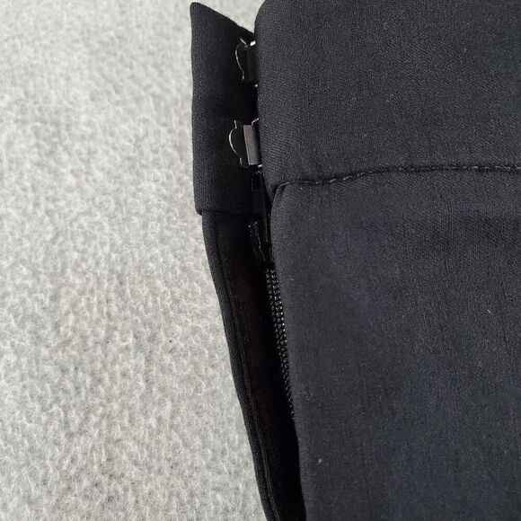 Lane Bryant Pants Womens 16P Black Bootcut Flare Casual Flat Front Regular Fit - Picture 9 of 11